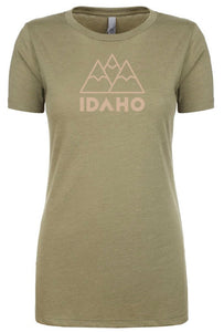 Idaho Mountain Tent - Womens Tee