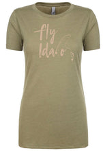 Fly Idaho Womens - Light Olive
